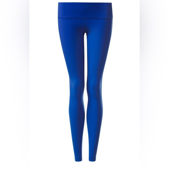 Lululemon Wunder Under Pant Full-On Luon 28"
Harbor Blue Size 6 - Picture 2 of 10